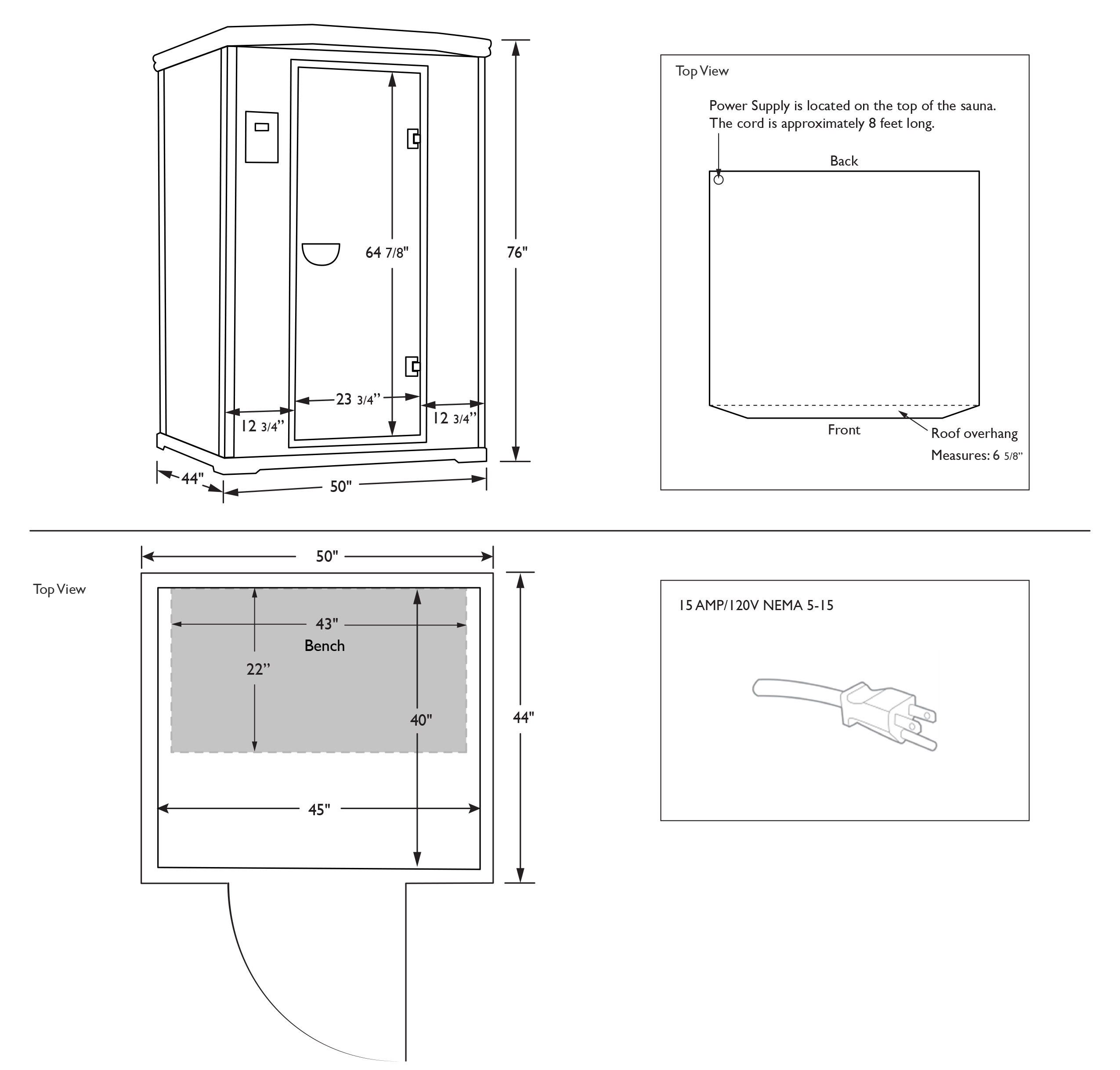 Two Person Far Infrared Sauna | Heal With Heat