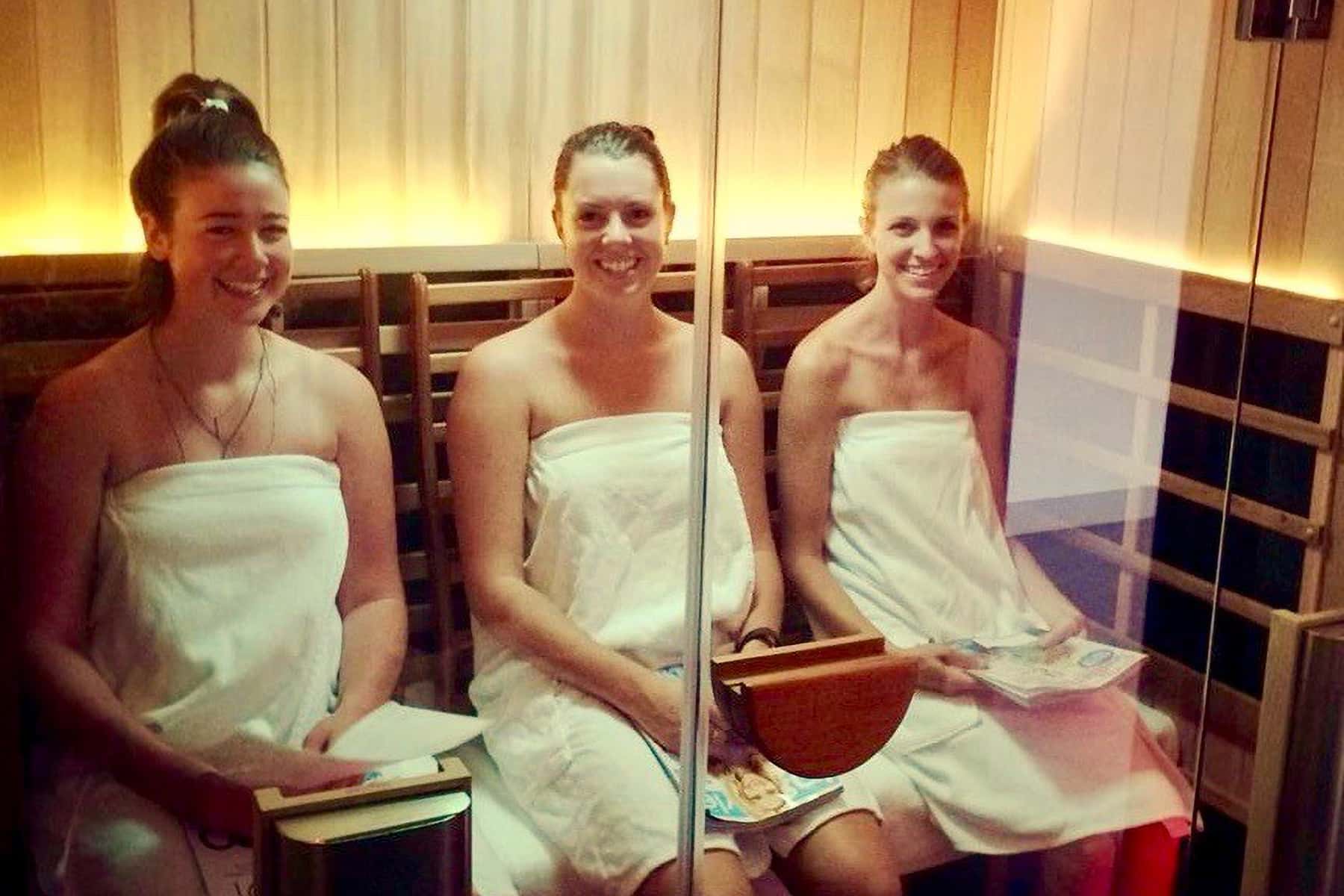 3 Women in a Sauna