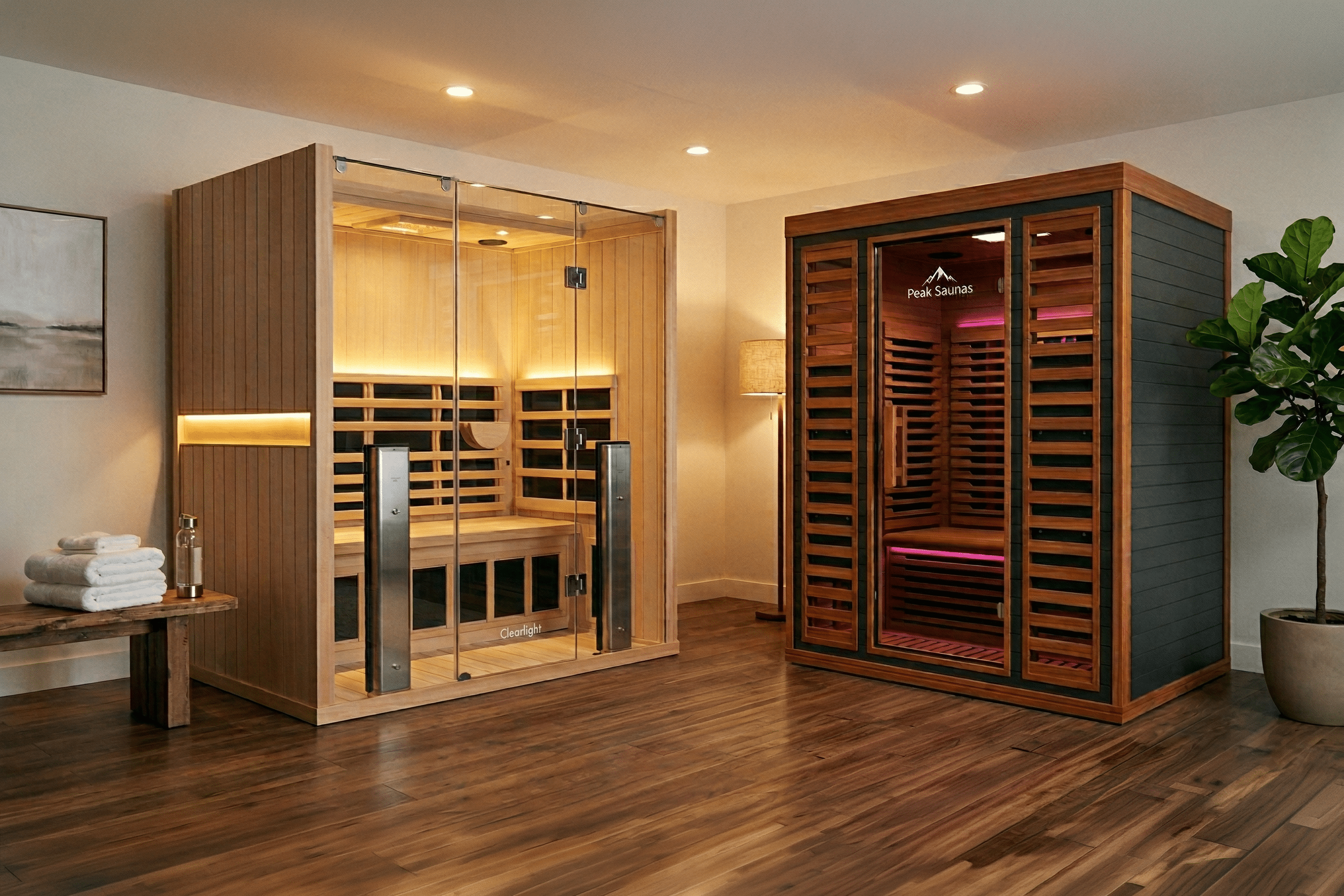 Clearlight Saunas and Peak Saunas
