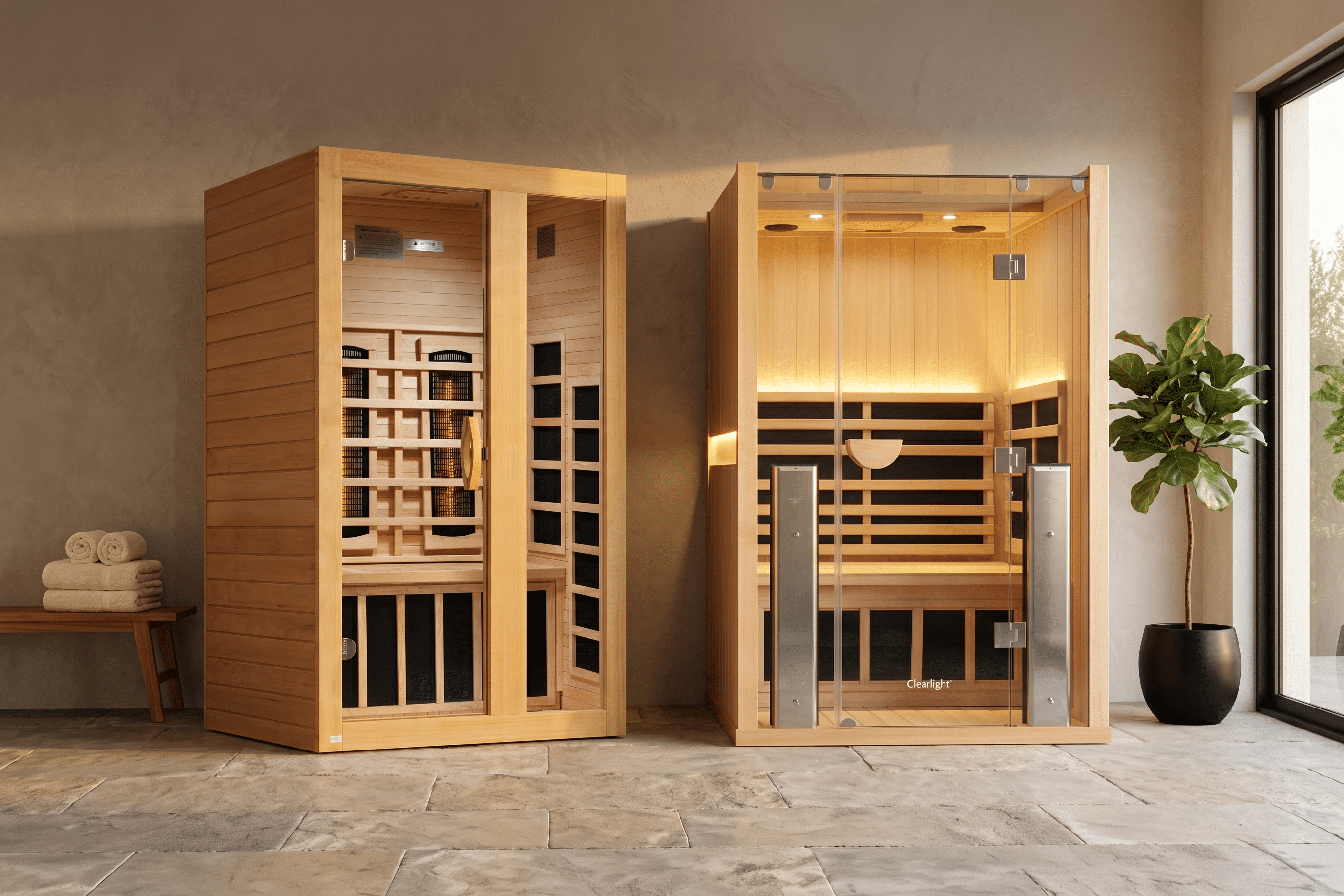 Dynamic Saunas and Clearlight Saunas